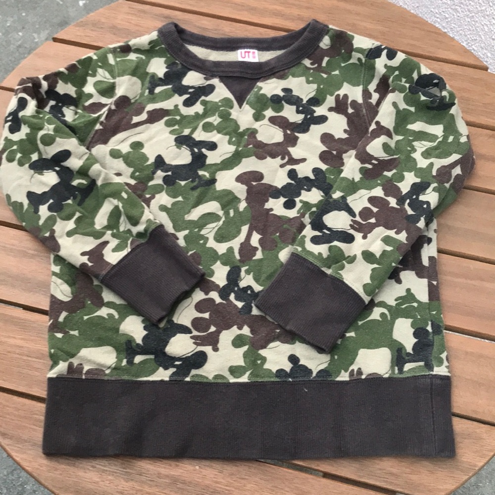 Mickey Camo Sweater